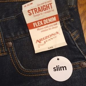Arizona boys/teen jeans new with tags